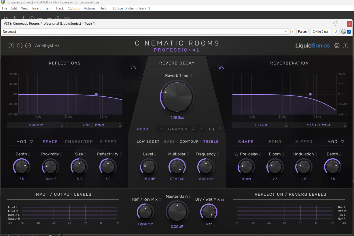 Liquidsonics Cinematic Rooms Professional